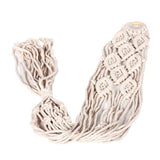 Max Plant Hanger Manual Knitted Cotton Rope Basket Plant Hanging Decoration #5