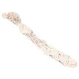 Max Plant Hanger Manual Knitted Cotton Rope Basket Plant Hanging Decoration #6