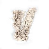 Max Plant Hanger Manual Knitted Cotton Rope Basket Plant Hanging Decoration #6