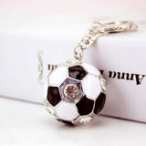 Max Fashion Sport Keychain Football Handbag Car Keyring Key Holder Charm Jewelry