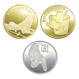 Maxbell Sexy Stripper Girl Coin Adult Novelty Challenge Coins Hot Girls Gift for Men 1