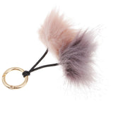 Max Faux Plush Pendants Fluffy Key Chain Plush Key Ring for Women's Bag Car Key