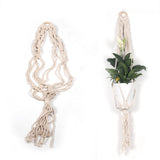 Max Hanging Planter Basket Rope Flower Plant Holder Indoor Restaurant Decoration