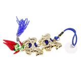 Max Turkey Eye of Evil Car Pendant Muslim House Hanging Crafts Gold Horse