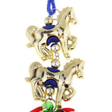 Max Turkey Eye of Evil Car Pendant Muslim House Hanging Crafts Gold Horse