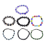 Max Muslim Prayer Rosary Beads Bracelet Eyes Bracelet For Men Women Amulet A