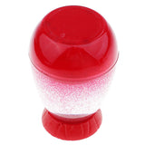 Max Acrylic Hourglass Home Ornament Egg Shape Volcano Eruption Sandglass Red
