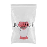 Max Acrylic Hourglass Home Ornament Egg Shape Volcano Eruption Sandglass Red