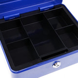 Max Creative Storage Box Building Block Shaped Metal Saving Space Box Blue