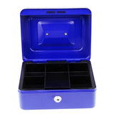 Max Creative Storage Box Building Block Shaped Metal Saving Space Box Blue