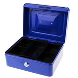 Max Creative Storage Box Building Block Shaped Metal Saving Space Box Blue