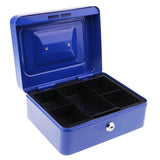 Max Creative Storage Box Building Block Shaped Metal Saving Space Box Blue