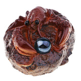 Max Resin Tea Pet Shrimp Chinese Tea Accessories Tray of Shrimp Change Color
