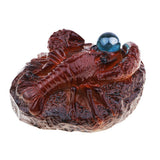 Max Resin Tea Pet Shrimp Chinese Tea Accessories Tray of Shrimp Change Color