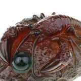 Max Resin Tea Pet Shrimp Chinese Tea Accessories Tray of Shrimp Topaz