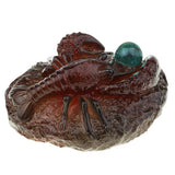 Max Resin Tea Pet Shrimp Chinese Tea Accessories Tray of Shrimp Topaz