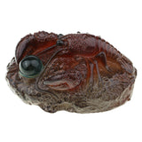 Max Resin Tea Pet Shrimp Chinese Tea Accessories Tray of Shrimp Topaz
