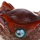 Max Resin Tea Pet Crab Chinese Tea Accessories Tea Tray of Crab Topaz