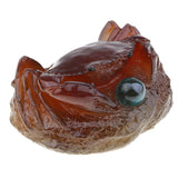 Max Resin Tea Pet Crab Chinese Tea Accessories Tea Tray of Crab Topaz