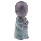 Max Chinese Tea Pet Desktop Decoration Little Monk Tea Pet Tea Accessory Blue
