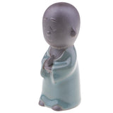 Max Chinese Tea Pet Desktop Decoration Little Monk Tea Pet Tea Accessory Blue