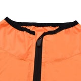 Max Polyester Sleeveless Cycling Vest Cycling Vest Windproof Jersey Orange XXL