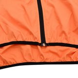 Max Polyester Sleeveless Cycling Vest Cycling Vest Windproof Jersey Orange XXL