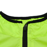 Max Polyester Sleeveless Cycling Vest Cycling Vest Windproof Jersey Green M