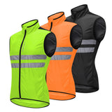 Max Polyester Sleeveless Cycling Vest Cycling Vest Windproof Jersey Green L