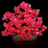 Max Crystal Money Tree Ornament Chinese Myth Lucky Charm Craft Home Decoration G