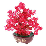 Max Crystal Money Tree Ornament Chinese Myth Lucky Charm Craft Home Decoration G