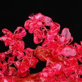 Max Crystal Money Tree Ornament Chinese Myth Lucky Charm Craft Home Decoration G