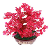 Max Crystal Money Tree Ornament Chinese Myth Lucky Charm Craft Home Decoration G