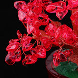 Max Crystal Money Tree Ornament Chinese Myth Lucky Charm Craft Home Decoration G