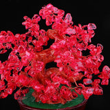 Max Crystal Money Tree Ornament Chinese Myth Lucky Charm Craft Home Decoration G
