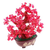 Max Crystal Money Tree Ornament Chinese Myth Lucky Charm Craft Home Decoration G
