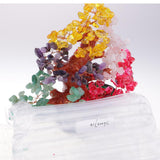 Max Natural Crystal Gemstone Bonsai Lucky Tree Reiki Home Decoration Five Colors