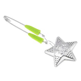 Max Stainless Steel Loose Tea Ball Infuser Mesh Strainer Filter with Handle 2