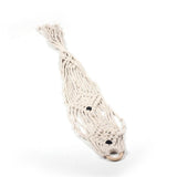 Max 36" Beige Manual Knitted Cotton Rope PLANT HANGER Flower Pot Holder Basket C