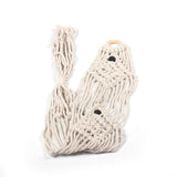 Max 36" Beige Manual Knitted Cotton Rope PLANT HANGER Flower Pot Holder Basket C