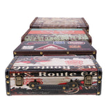 Max Wooden Vintage Lock Treasure Chest Jewellery Storage Box Case Gifts 11616