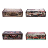 Max Wooden Vintage Lock Treasure Chest Jewellery Storage Box Case Gifts 11616