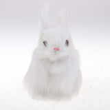 Max Simulation Rabbit Toy for Home Decoration Kids Birthday Gifts White
