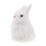 Max Simulation Rabbit Toy for Home Decoration Kids Birthday Gifts White