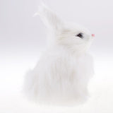 Max Simulation Rabbit Toy for Home Decoration Kids Birthday Gifts White