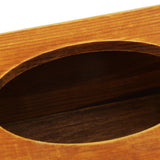 Max Vintage Wooden Tissue Box Cover Chic Napkin Case Holder Home Car Accessory B