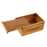 Max Vintage Wooden Tissue Box Cover Chic Napkin Case Holder Home Car Accessory B