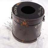 Max Wooden Cylinder Tissue Box Towel Napkin Holder Container 1895