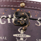 Max Wooden Cylinder Tissue Box Towel Napkin Holder Container 1895