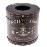 Max Wooden Cylinder Tissue Box Towel Napkin Holder Container 1895